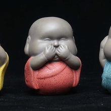 Load image into Gallery viewer, Fat monk statue Ceramic ornaments