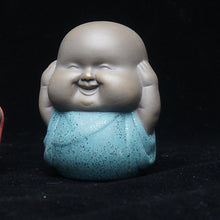 Load image into Gallery viewer, Fat monk statue Ceramic ornaments