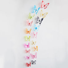 Load image into Gallery viewer, 18pcs/lot Butterfly Sticker Art Wall Decal