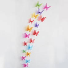 Load image into Gallery viewer, 18pcs/lot Butterfly Sticker Art Wall Decal