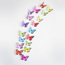 Load image into Gallery viewer, 18pcs/lot Butterfly Sticker Art Wall Decal