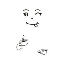 Load image into Gallery viewer, Smiley Face Face Stickers For Fridge