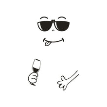 Load image into Gallery viewer, Smiley Face Face Stickers For Fridge